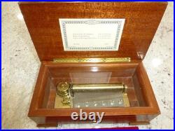 Vintage Reuge Sainte Croix 72 Keys Music Box 3 Songs Tschaikovsky Nutcracker