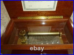 Vintage Reuge Sainte Croix 72 Keys Music Box 3 Songs Tschaikovsky Nutcracker