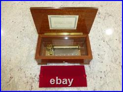 Vintage Reuge Sainte Croix 72 Keys Music Box 3 Songs Tschaikovsky Nutcracker
