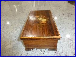 Vintage Reuge Sainte Croix 72 Keys Music Box 3 Songs Tschaikovsky Nutcracker