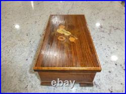 Vintage Reuge Sainte Croix 72 Keys Music Box 3 Songs Tschaikovsky Nutcracker