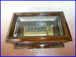 Vintage Reuge Sainte Croix 72 Keys Music Box Plays piano concerto in 3 parts
