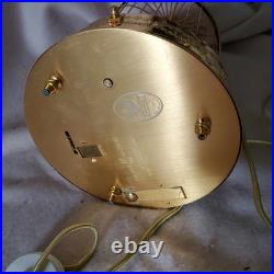 Vintage Reuge Singing Bird Clock Music Box G2U Vintage Reuge Singing Bird Clock Music Box G2U
