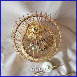 Vintage Reuge Singing Bird Clock Music Box G2U