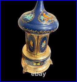 Vintage Reuge Swiss Lipstick Carousel Music Box Love Story Speak Softly Love