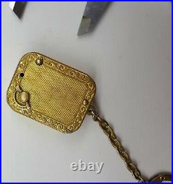 Vintage Reuge Swiss Made Ste Croix Music Box Pendant Gp Wind Up Collectible Rare