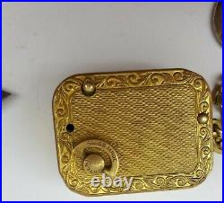 Vintage Reuge Swiss Made Ste Croix Music Box Pendant Gp Wind Up Collectible Rare