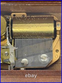 Vintage Reuge Swiss Music Box 1/36 1929 The Rose A. Mc. Broom See VIDEO Vintage Reuge Swiss Music Box 1/36 1929 The Rose A. Mc. Broom See VIDEO