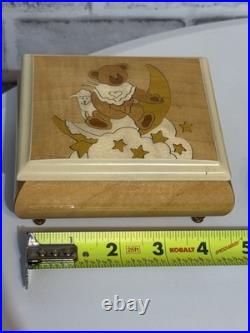 Vintage Reuge Swiss Music Box 18 Note When You Wish Upon a Star