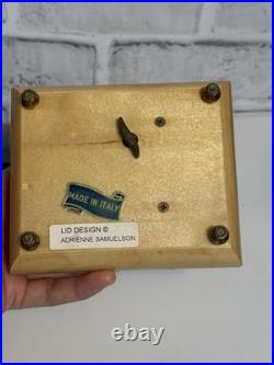 Vintage Reuge Swiss Music Box 18 Note When You Wish Upon a Star