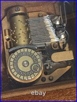 Vintage Reuge Swiss Music Box 18 Note When You Wish Upon a Star