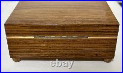 Vintage Reuge Swiss Music Box 36 Note Switzerland Happy Birthday + 2 More