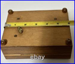 Vintage Reuge Swiss Music Box 36 Note Switzerland Happy Birthday + 2 More