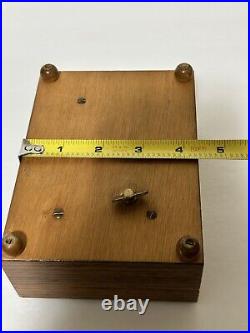 Vintage Reuge Swiss Music Box 36 Note Switzerland Happy Birthday + 2 More