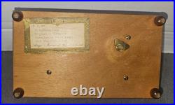 Vintage Reuge Swiss Music Box German Writing on Bottom