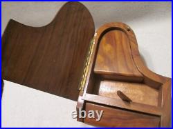 Vintage Reuge Wood Piano Music Box Plays Fur Elise Made in Switzerland WORKS
