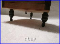 Vintage Reuge Wood Piano Music Box Plays Fur Elise Made in Switzerland WORKS