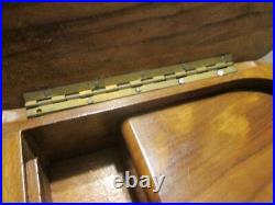 Vintage Reuge Wood Piano Music Box Plays Fur Elise Made in Switzerland WORKS