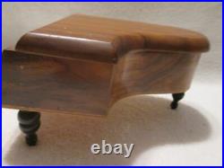 Vintage Reuge Wood Piano Music Box Plays Fur Elise Made in Switzerland WORKS