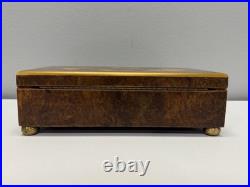 Vintage Reuge Wooden 50 Note Music Box Sainte-Croix 4 Song By Joh. Strauss 45034