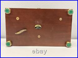 Vintage Reuge Wooden 50 Note Music Box Sainte-Croix 4 Song By Joh. Strauss 45034