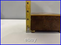 Vintage Reuge Wooden 50 Note Music Box Sainte-Croix 4 Song By Joh. Strauss 45034