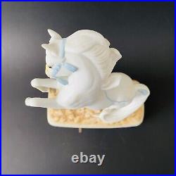 Vintage Rich Rudish Emahn Horse Arabian Dance Enesco Music Box 1987 Rare