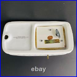 Vintage Rich Rudish Rearing Arabian Horse Enesco Music Box 1987 Rare