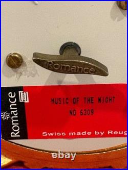 Vintage Romance Reuge Musical Carousel'Music of the Night' #6309