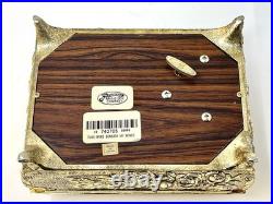 Vintage San Francisco Co Music & Trinket Box with Hummingbird that moves wings