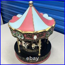 Vintage San Francisco Music Box Co Carousel Waltz Carousel
