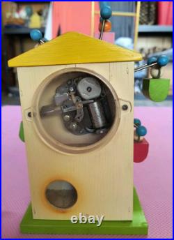 Vintage Schmid Bros Animal Musical Ferris Wheel Rotating Piggy Bank RARE WORKS Vintage Schmid Bros Animal Musical Ferris Wheel Rotating Piggy Bank RARE WORKS