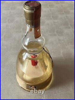 Vintage Sealed LUCAS BOLS Gold Flakes Ballerina Bottle Music Box TESTED & WORKS