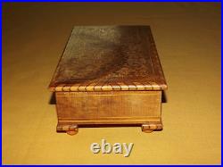 Vintage Sorrento Wood Rings Jewelry Music Box