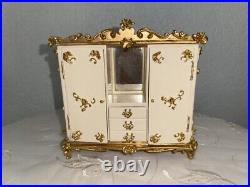 Vintage Spielwaren SZALASI Cabinet Armoire Dollhouse furniture Germany Vintage Spielwaren SZALASI Cabinet Armoire Dollhouse furniture Germany