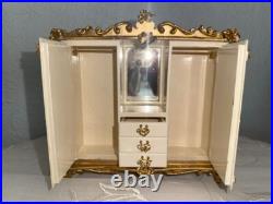 Vintage Spielwaren SZALASI Cabinet Armoire Dollhouse furniture Germany Vintage Spielwaren SZALASI Cabinet Armoire Dollhouse furniture Germany