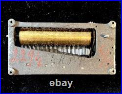 Vintage Swiss 52 Note Music Box Movement. Not Reuge. £ No. 44-117. SEE VIDEO