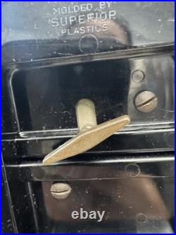 Vintage Swiss Harmony Roundelay Music Box Religious Catholic Lipstick Vanity