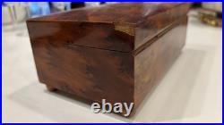 Vintage Swiss Labor 44-Note Music Box, Working, Damaged Box Free Shipping