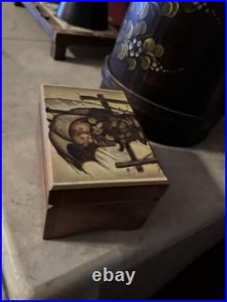 Vintage Swiss Made Music Box Plays Lara's Theme