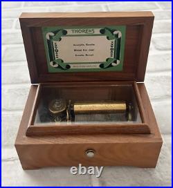 Vintage Swiss Music Box With3 Songs Amaryllis, Minuet & Govotte, Mozart Video