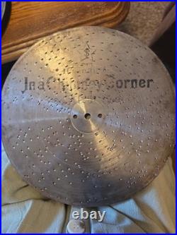 Vintage Swiss Perforated Metal Music Box Disc Lot 9 Discs