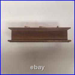 Vintage Swiss Reuge 3 Comb Beatles 3 Song Music Box, Nice Shape, Tested Works