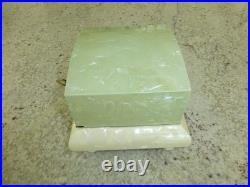 Vintage Swiss Reuge Couple Dancing Ballerina Musical Jewelry Box Automaton