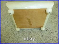 Vintage Swiss Reuge Couple Dancing Ballerina Musical Jewelry Box Automaton