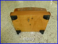 Vintage Swiss Reuge Dancing Ballerina Music Box Automaton Storage Case Vintage Swiss Reuge Dancing Ballerina Music Box Automaton Storage Case
