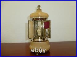 Vintage Swiss Reuge Dancing Ballerina Music Box Carousel Items Holder