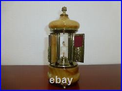 Vintage Swiss Reuge Dancing Ballerina Music Box Carousel Items Holder