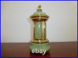 Vintage Swiss Reuge Dancing Ballerina Music Box Carousel Items Holder