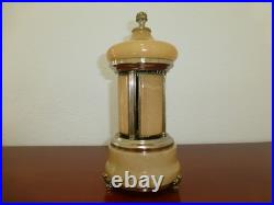Vintage Swiss Reuge Dancing Ballerina Music Box Carousel Items Holder